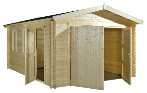 Dřevěná garáž 9150